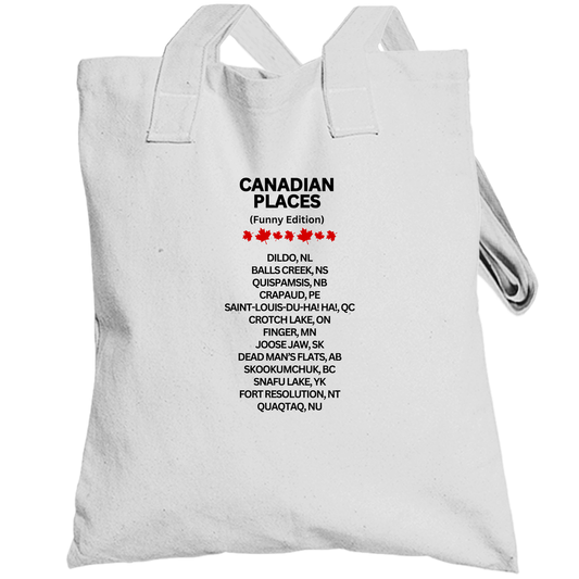Canadian Places Tote Totebag