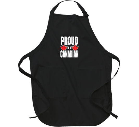 Proud To Be Canadian Apron