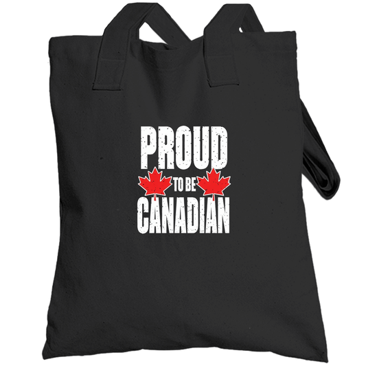 Proud To Be Canadian Totebag